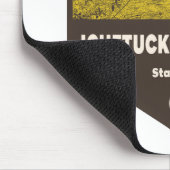 Ichetucknee Springs Staaten Park Florida Mousepad (Ecke)