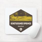 Ichetucknee Springs Staaten Park Florida Mousepad (Mit Mouse)