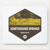 Ichetucknee Springs Staaten Park Florida Mousepad (Vorne)