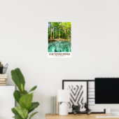 Ichetucknee Staat Park Florida Poster (Heimbüro)
