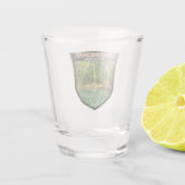 Ichetucknee Staat Park Florida Schnapsglas (Rückseite)