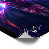Ichigo Kurosaki Sticker Poster (Ecke)