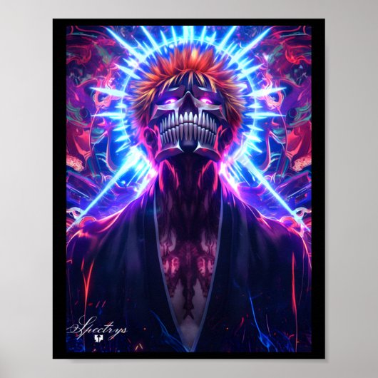 Ichigo Kurosaki Sticker Poster (Vorne)