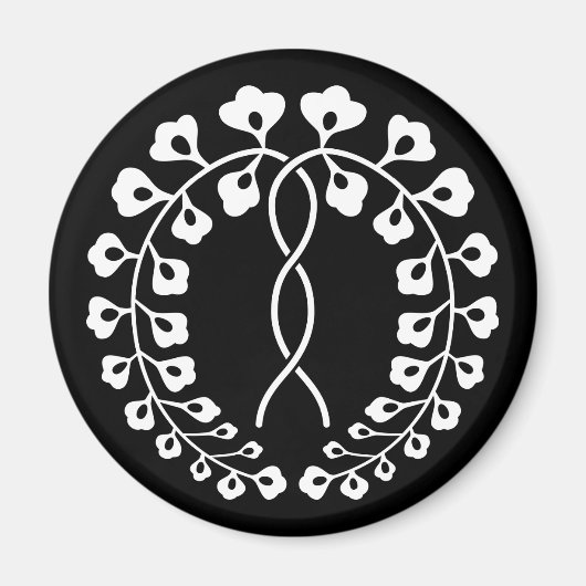 Ichijo wisteria magnet (Vorne)