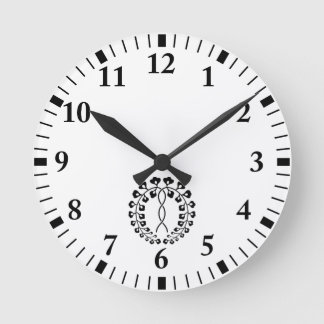 Ichijo wisteria runde wanduhr