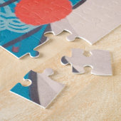 Ichikawa Danjuro kabuki samurai Krieger Tattoo Art Puzzle (Seite)