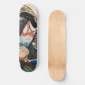 Ichikawa Danjuro kabuki samurai ukiyo-e Vintag Skateboard (Vorderseite)