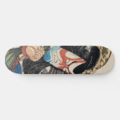 Ichikawa Danjuro kabuki samurai ukiyo-e Vintag Skateboard (Horizontal)