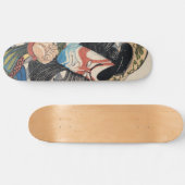 Ichikawa Danjuro kabuki samurai ukiyo-e Vintag Skateboard (Horizontal)