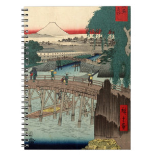 Ichikobu Brücke Notizblock