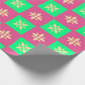 Ichimatsu Stars Pattern Geschenkpapier (Ecke)