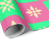 Ichimatsu Stars Pattern Geschenkpapier (Rolleneckpunkt)