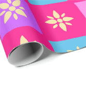 Ichimatsu Stars Pattern Geschenkpapier (Rolleneckpunkt)