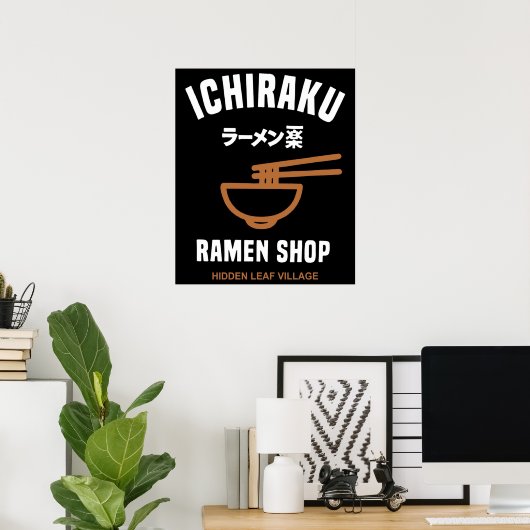 Ichiraku Ramen Poster (Heimbüro)