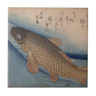 Ichiryusai Hiroshige Fliese
