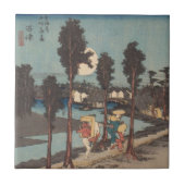 Ichiryusai Hiroshige Tile Fliese (Vorderseite)