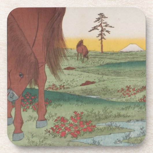 Ichiryusai Hiroshige Untersetzer (Vorderseite)