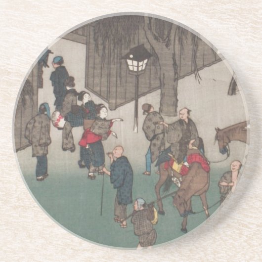 Ichiryusai Hiroshige Untersetzer (Vorne)