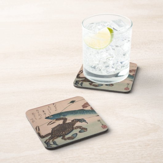Ichiryusai Hiroshige Untersetzer (Rechte Seite)