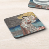 Ichiryusai Hiroshige Untersetzer (Linke Seite)