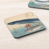 Ichiryusai Hiroshige Untersetzer (Linke Seite)