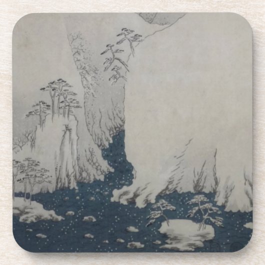 Ichiryusai Hiroshige Untersetzer (Vorderseite)