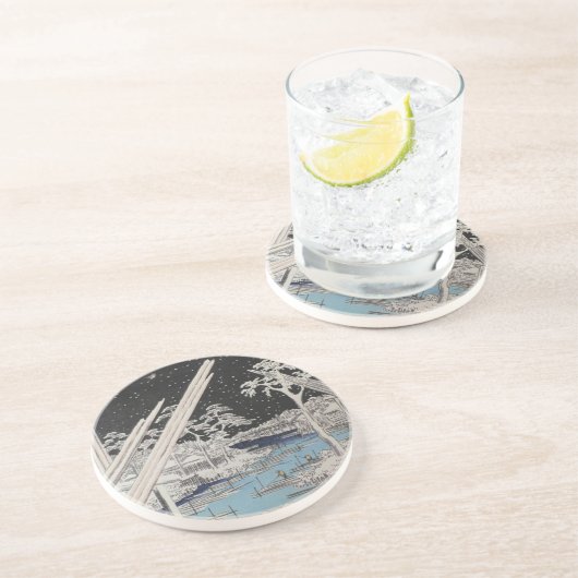 Ichiryusai Hiroshige Untersetzer (Seite)