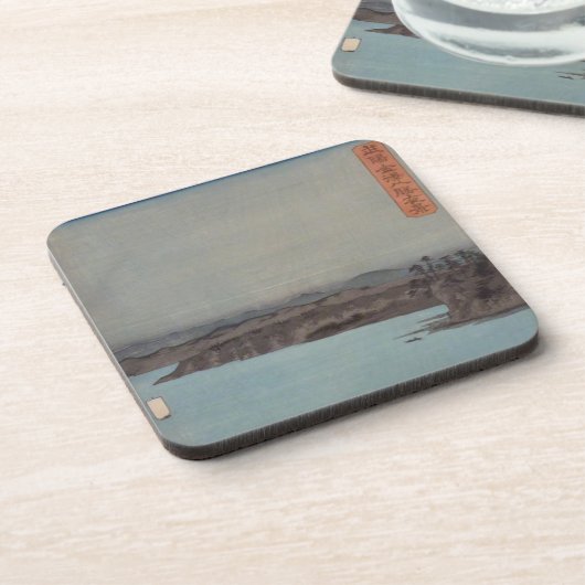 Ichiryusai Hiroshige Untersetzer (Linke Seite)