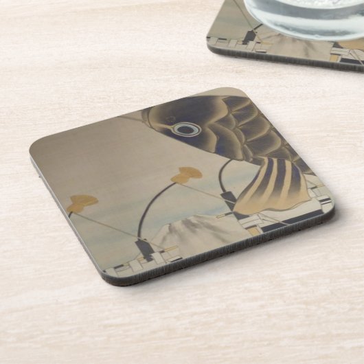 Ichiryusai Hiroshige Untersetzer (Linke Seite)