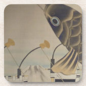 Ichiryusai Hiroshige Untersetzer (Vorderseite)