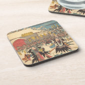 Ichiryusai Hiroshige Untersetzer (Linke Seite)