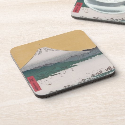 Ichiryusai Hiroshige Untersetzer (Linke Seite)
