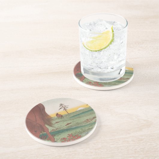 Ichiryusai Hiroshige Untersetzer (Seite)