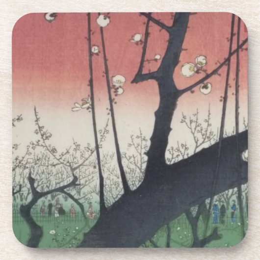 Ichiryusai Hiroshige Untersetzer (Vorderseite)