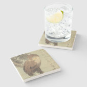 Ichiryusai Hiroshige Untersetzer (Seitenansicht)