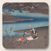 Ichiryusai Hiroshige Untersetzer (Vorderseite)