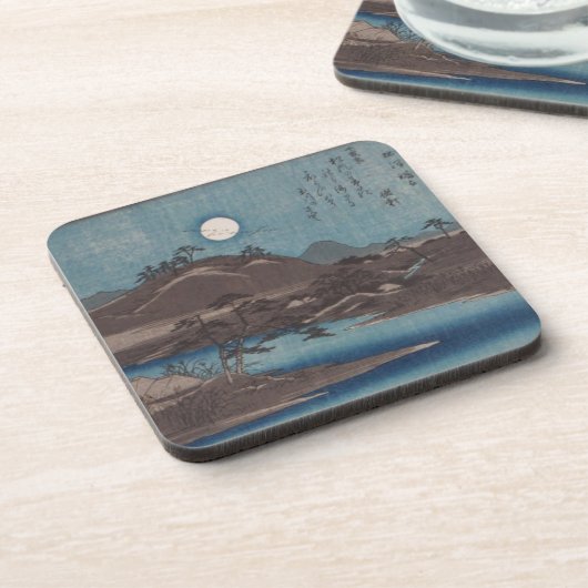 Ichiryusai Hiroshige Untersetzer (Linke Seite)