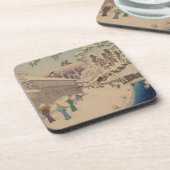 Ichiryusai Hiroshige Untersetzer (Linke Seite)