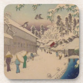 Ichiryusai Hiroshige Untersetzer (Vorderseite)