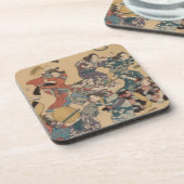 ichiryusai Hiroshige Untersetzer (Linke Seite)