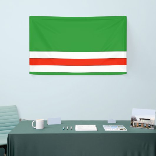 Ichkeria Flagge Banner (Messeveranstaltung)