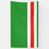 Ichkeria Flagge Banner (Vertikal)