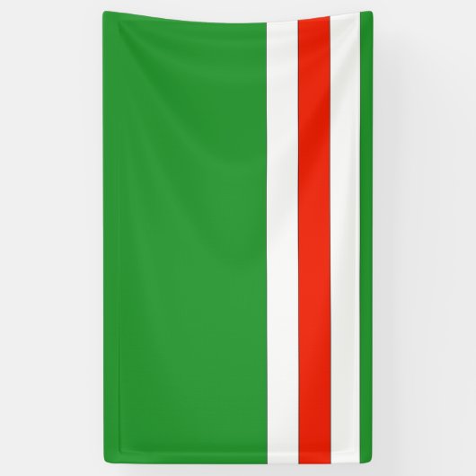 Ichkeria Flagge Banner (Vertikal)