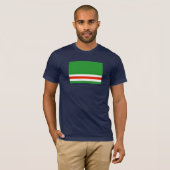 Ichkeria Flagge T-Shirt (Vorne ganz)
