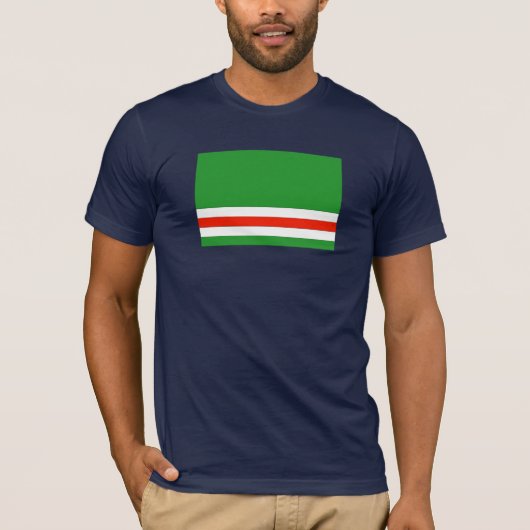 Ichkeria Flagge T-Shirt (Vorderseite)