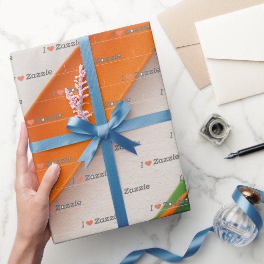 #IchLiebeZazzleGeschenkpapier Geschenkpapier (Schenken)