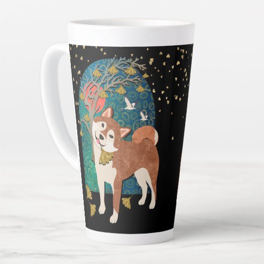 ICHO SHIBAwrap rund um die Design-Tasse Milchtasse (Linke Ecke)