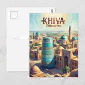 Ichon Kala Usbekistan Postkarte (Vorne/Hinten)