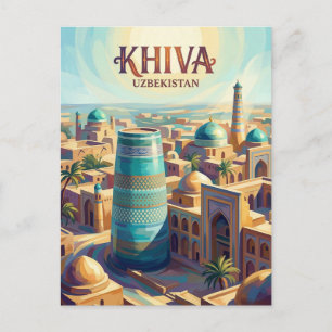 Ichon Kala Usbekistan Postkarte
