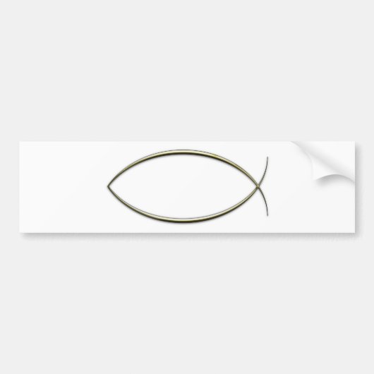 Ichthus Autoaufkleber (Vorne)
